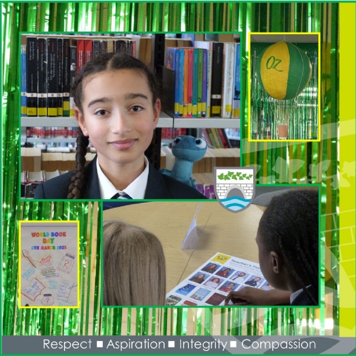  Ivybridge Community College LRC Transforms into the Emerald City for World Book Day 